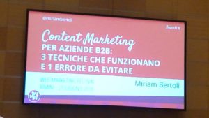 content marketing per aziende B2B