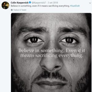 Campagna NIKE_2018_ Believe in something